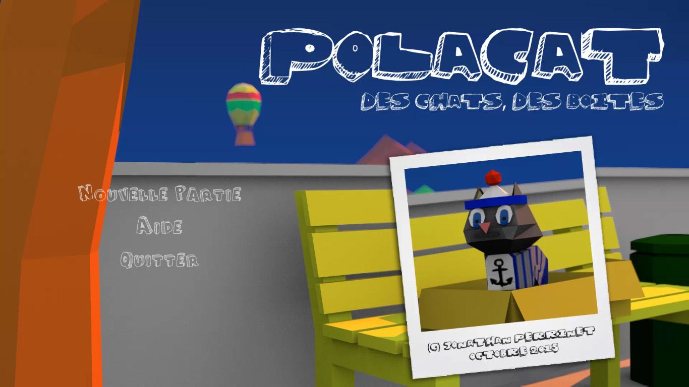 Capture d'écran du menu de Polacat